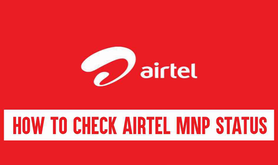 Airtel MNP status