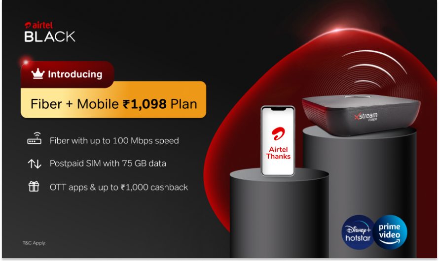 Everything about Airtel Black’s 1098 plan that you need to know