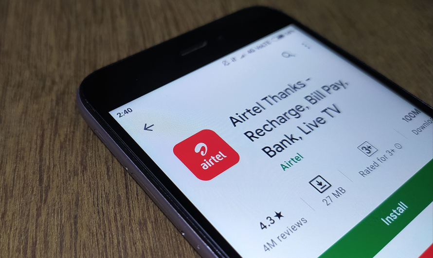 How to do recharge and check payment history in Airtel app?