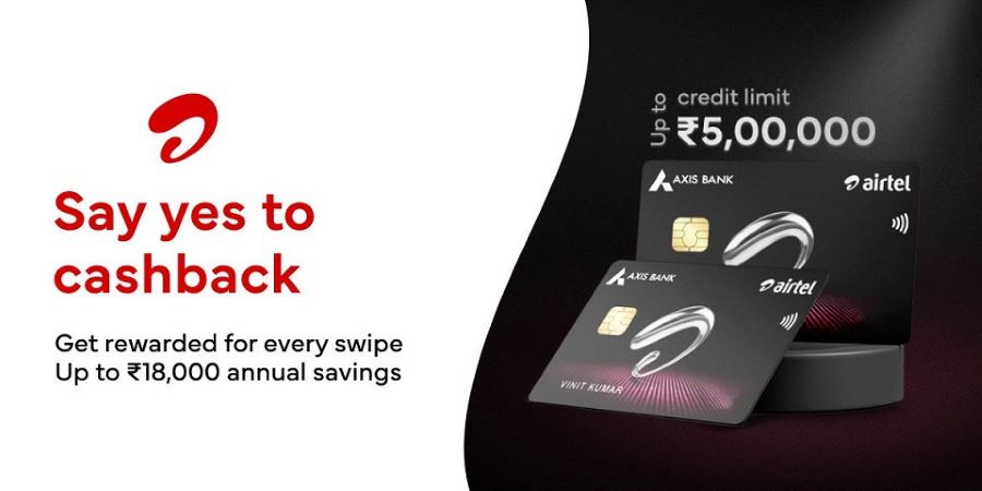 Earn a 25% discount on your Airtel bills with the Airtel Axis Bank Credit Card