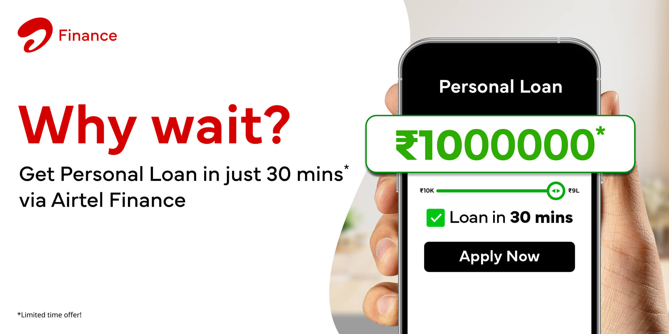 Airtel Personal Loan - Get Loan in 30 mins